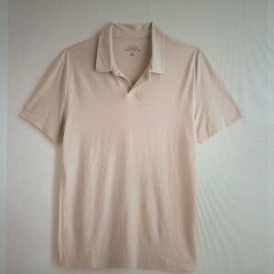 Abercrombie & Fitch Men’s Summer Linen Johnny Polo